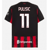 AC Milan Christian Pulisic #11 Hjemmebanetrøje 2025-26 Kort ærmer