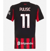 AC Milan Christian Pulisic #11 Hjemmebanetrøje Dame 2025-26 Kort ærmer
