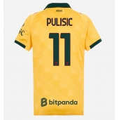 AC Milan Christian Pulisic #11 Tredje trøje Dame 2025-26 Kort ærmer