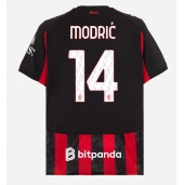 AC Milan Luka Modric #14 Hjemmebanetrøje 2025-26 Kort ærmer