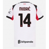 AC Milan Luka Modric #14 Udebanetrøje Dame 2025-26 Kort ærmer