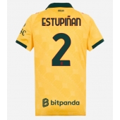 AC Milan Pervis Estupinan #2 Tredje trøje Dame 2025-26 Kort ærmer