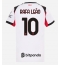 AC Milan Rafael Leao #10 Udebanetrøje Dame 2025-26 Kort ærmer
