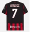 AC Milan Santiago Gimenez #7 Hjemmebanetrøje 2025-26 Kort ærmer
