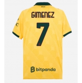 AC Milan Santiago Gimenez #7 Tredje trøje 2025-26 Kort ærmer