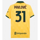 AC Milan Strahinja Pavlovic #31 Tredje trøje 2025-26 Kort ærmer
