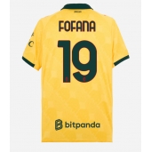 AC Milan Youssouf Fofana #19 Tredje trøje 2025-26 Kort ærmer