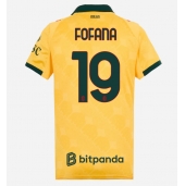 AC Milan Youssouf Fofana #19 Tredje trøje Dame 2025-26 Kort ærmer