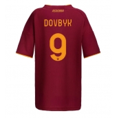 AS Roma Artem Dovbyk #9 Hjemmebanetrøje Dame 2025-26 Kort ærmer