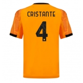 AS Roma Bryan Cristante #4 Udebanetrøje 2025-26 Kort ærmer