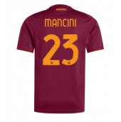 AS Roma Gianluca Mancini #23 Hjemmebanetrøje 2025-26 Kort ærmer