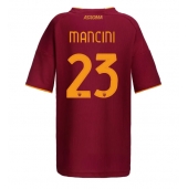 AS Roma Gianluca Mancini #23 Hjemmebanetrøje Dame 2025-26 Kort ærmer