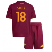 AS Roma Matias Soule #18 Hjemmebanetrøje Børn 2025-26 Kort ærmer (+ bukser)