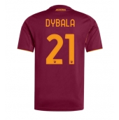 AS Roma Paulo Dybala #21 Hjemmebanetrøje 2025-26 Kort ærmer