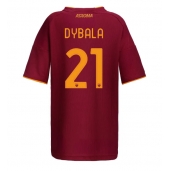 AS Roma Paulo Dybala #21 Hjemmebanetrøje Dame 2025-26 Kort ærmer