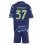 Ajax Josip Sutalo #37 Udebanetrøje Børn 2025-26 Kort ærmer (+ bukser)