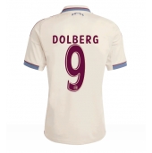 Ajax Kasper Dolberg #9 Tredje trøje 2025-26 Kort ærmer
