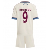 Ajax Kasper Dolberg #9 Tredje trøje Børn 2025-26 Kort ærmer (+ bukser)