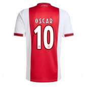 Ajax Oscar Gloukh #10 Hjemmebanetrøje 2025-26 Kort ærmer
