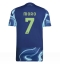 Ajax Raul Moro #7 Udebanetrøje 2025-26 Kort ærmer