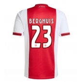 Ajax Steven Berghuis #23 Hjemmebanetrøje 2025-26 Kort ærmer