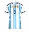 Argentina Julian Alvarez #9 Hjemmebanetrøje Dame VM 2026 Kort ærmer