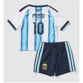 Argentina Lionel Messi #10 Hjemmebanetrøje Børn VM 2026 Kort ærmer (+ bukser)