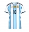 Argentina Lionel Messi #10 Hjemmebanetrøje Dame VM 2026 Kort ærmer