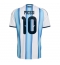 Argentina Lionel Messi #10 Hjemmebanetrøje VM 2026 Kort ærmer