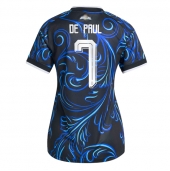 Argentina Rodrigo De Paul #7 Udebanetrøje Dame VM 2026 Kort ærmer