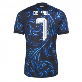 Argentina Rodrigo De Paul #7 Udebanetrøje VM 2026 Kort ærmer