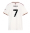 Arsenal Bukayo Saka #7 Tredje trøje Dame 2025-26 Kort ærmer
