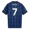 Arsenal Bukayo Saka #7 Udebanetrøje 2025-26 Kort ærmer