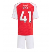Arsenal Declan Rice #41 Hjemmebanetrøje Børn 2025-26 Kort ærmer (+ bukser)