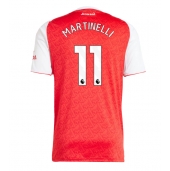 Arsenal Gabriel Martinelli #11 Hjemmebanetrøje 2025-26 Kort ærmer
