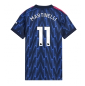 Arsenal Gabriel Martinelli #11 Udebanetrøje Dame 2025-26 Kort ærmer