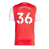 Arsenal Martin Zubimendi #36 Hjemmebanetrøje 2025-26 Kort ærmer