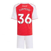 Arsenal Martin Zubimendi #36 Hjemmebanetrøje Børn 2025-26 Kort ærmer (+ bukser)