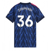 Arsenal Martin Zubimendi #36 Udebanetrøje Dame 2025-26 Kort ærmer