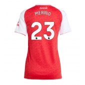 Arsenal Mikel Merino #23 Hjemmebanetrøje Dame 2025-26 Kort ærmer