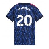 Arsenal Noni Madueke #20 Udebanetrøje Dame 2025-26 Kort ærmer