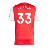 Arsenal Riccardo Calafiori #33 Hjemmebanetrøje 2025-26 Kort ærmer