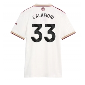 Arsenal Riccardo Calafiori #33 Tredje trøje Dame 2025-26 Kort ærmer