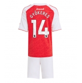 Arsenal Viktor Gyokeres #14 Hjemmebanetrøje Børn 2025-26 Kort ærmer (+ bukser)