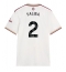 Arsenal William Saliba #2 Tredje trøje 2025-26 Kort ærmer