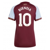 Aston Villa Emiliano Buendia #10 Hjemmebanetrøje Dame 2025-26 Kort ærmer