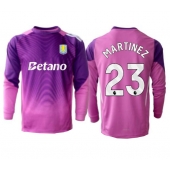 Aston Villa Emiliano Martinez #23 Målmand Tredje trøje 2025-26 Lange ærmer