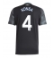 Aston Villa Ezri Konsa #4 Udebanetrøje 2025-26 Kort ærmer