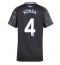 Aston Villa Ezri Konsa #4 Udebanetrøje Dame 2025-26 Kort ærmer
