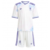 Aston Villa Tredje trøje Børn 2025-26 Kort ærmer (+ bukser)